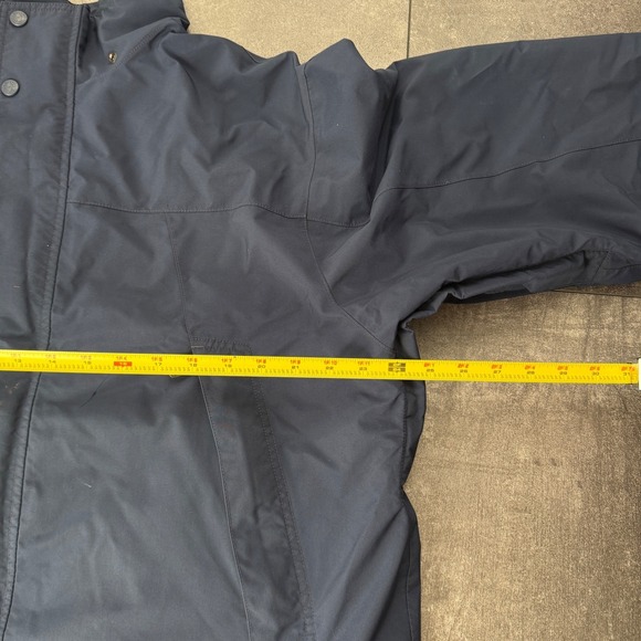 Eddie Bauer EBTEK Gore-Tex Men's Navy Blue Windbreaker Zip Outdoors Jacket XL - Picture 6 of 8